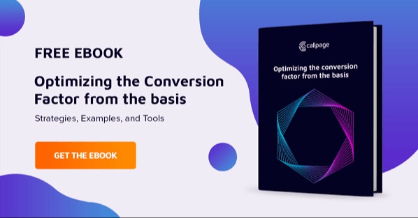 Free e-book from CallPage: Optimizing the conversion factor from the basis