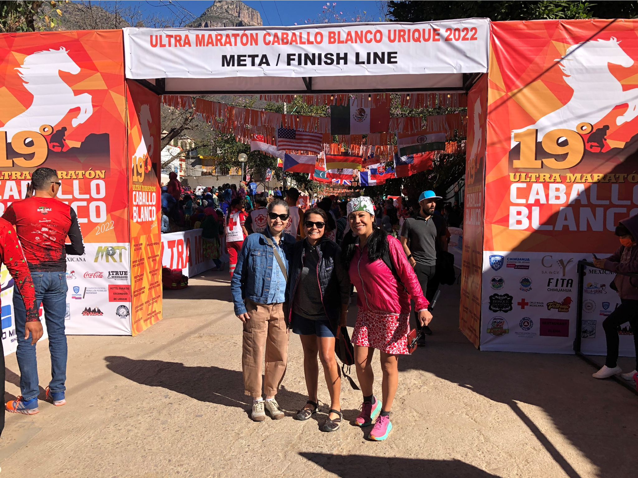 From left to right: Sacramento endurance athletes Lorena Van Rein, Norma Faubert, and Martha Rodriquez