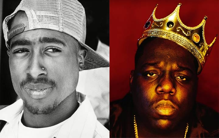 Tupac Shakur and Christopher Wallace
