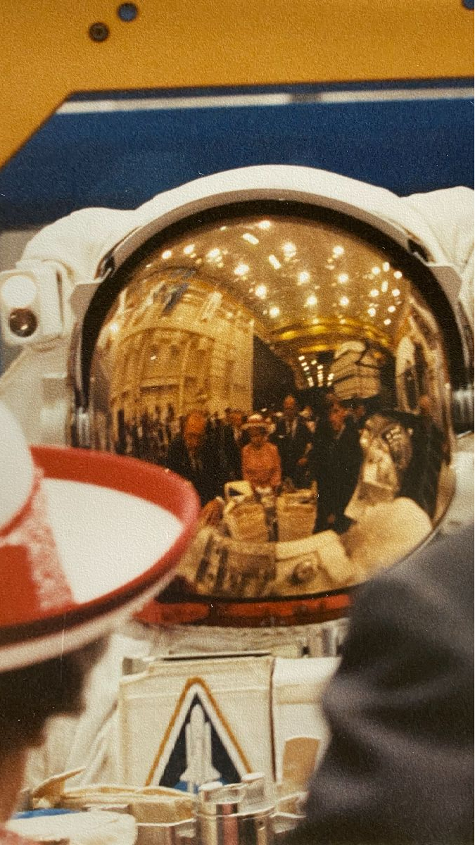 Queen Elizabeth visits NASA (1991)