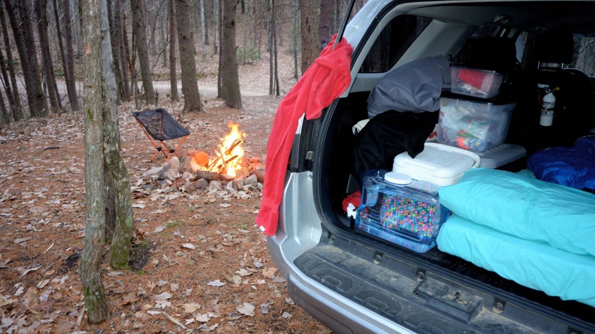 Camping pantry, Car camping organization, Camping organization