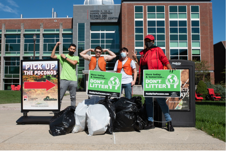 Over 520 Volunteers Help Clean Up Pocono Litter This Weekend