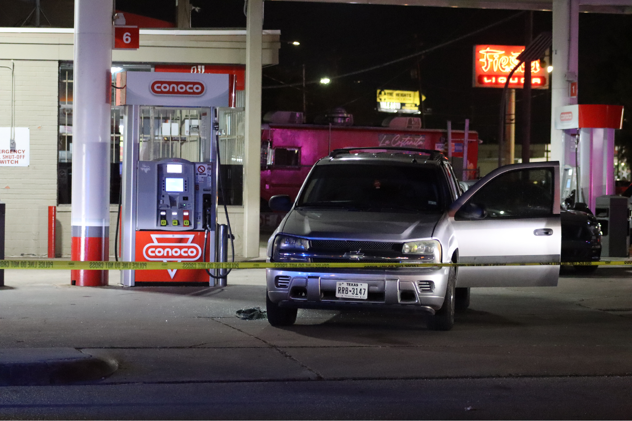 A man was shot and killed at a gas station in Houston