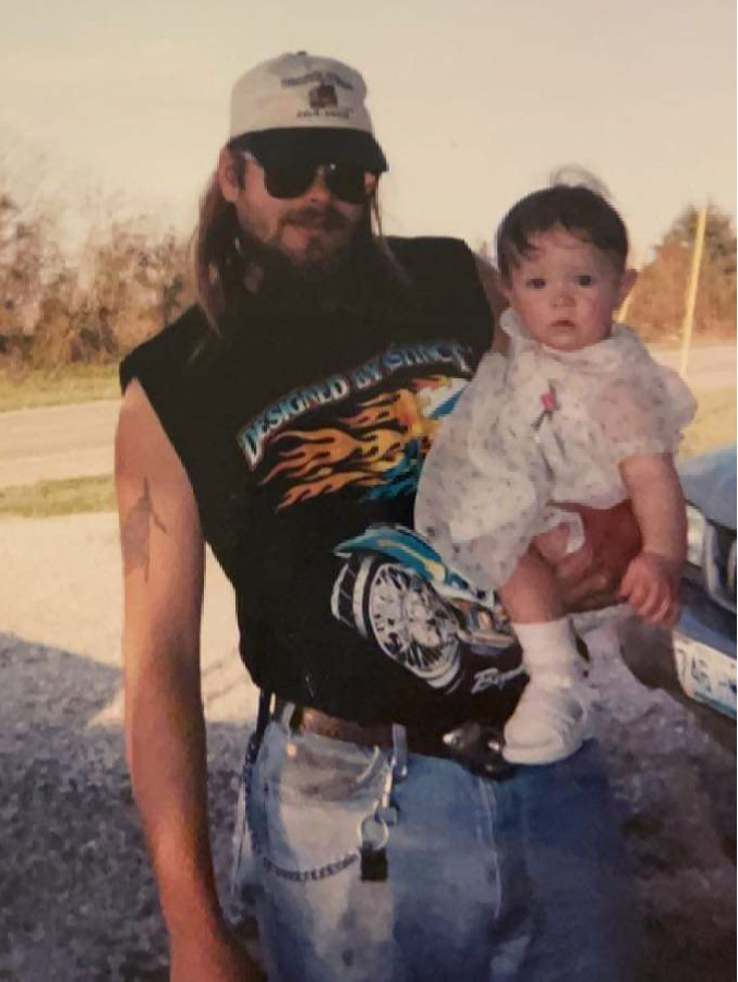 Jessie Wilfong and her uncle Bubba
