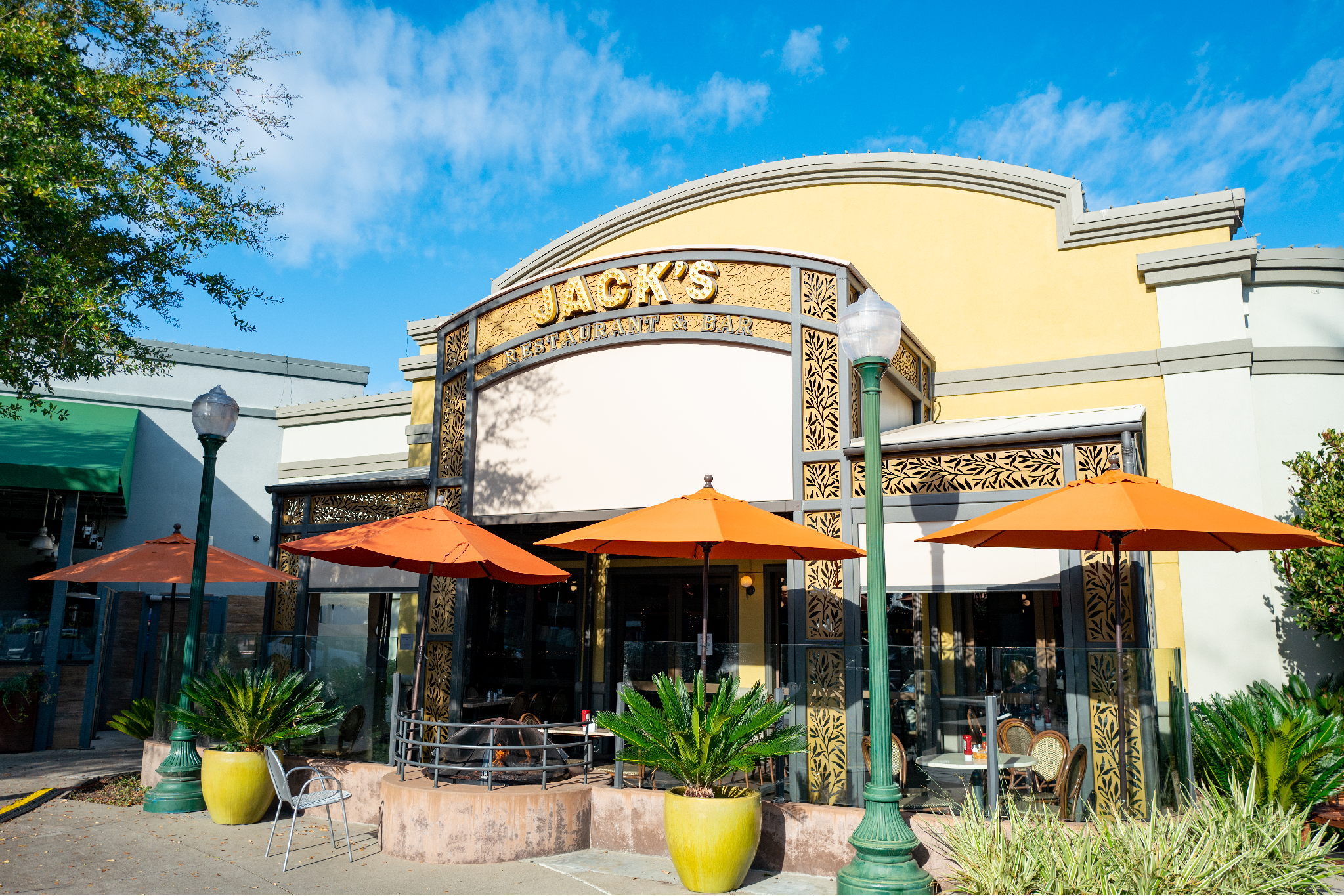 The facade of Jack's restaurant in Pleasant Hill